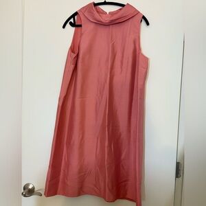 Talbots. Dusty Rose Shift Dress.